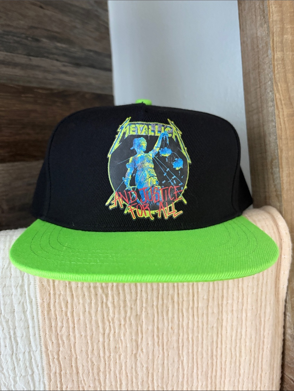 🆕 Metallica "...And Justice for All" Snapback